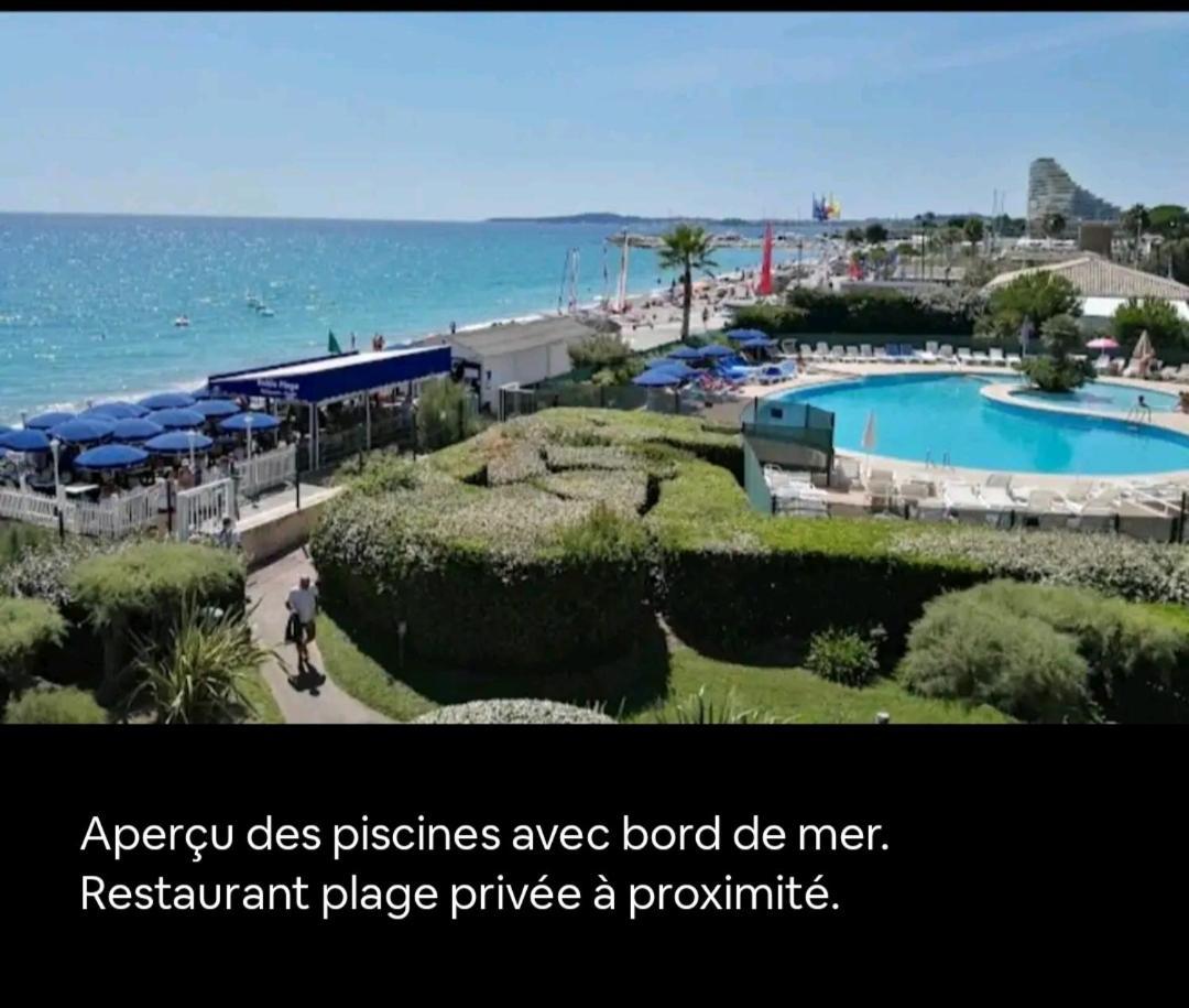 Charmant Studio Villeneuve-Loubet Esterno foto