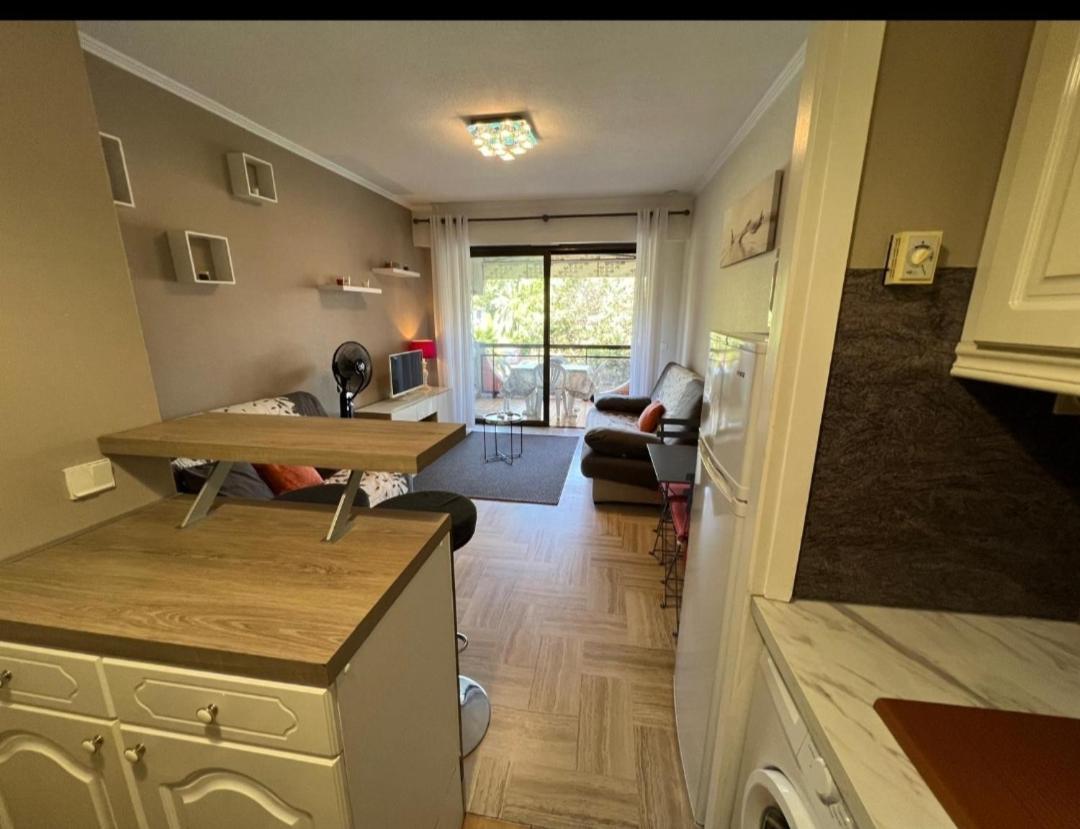 Charmant Studio Villeneuve-Loubet Esterno foto